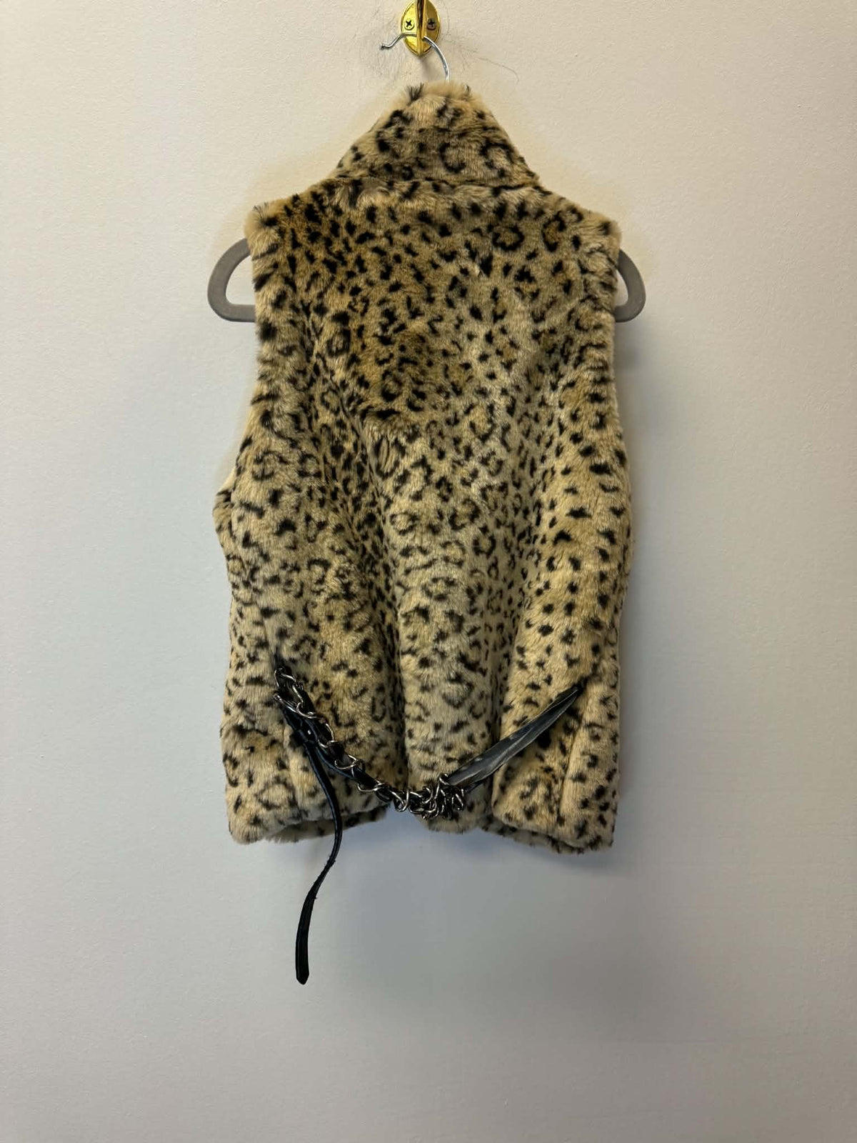 JOE FRESH CHEETAH BELT VEST SIZE 6-7