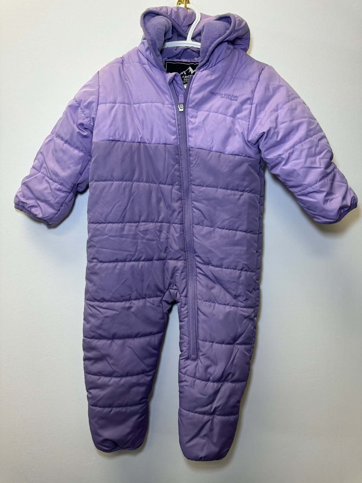 ARCTIC SQUAD PURPLE SNOWSUIT SIZE 18-24M