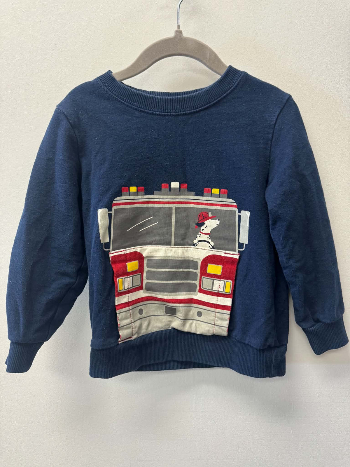 CARTERS FIRETRUCK CREW SIZE 3T