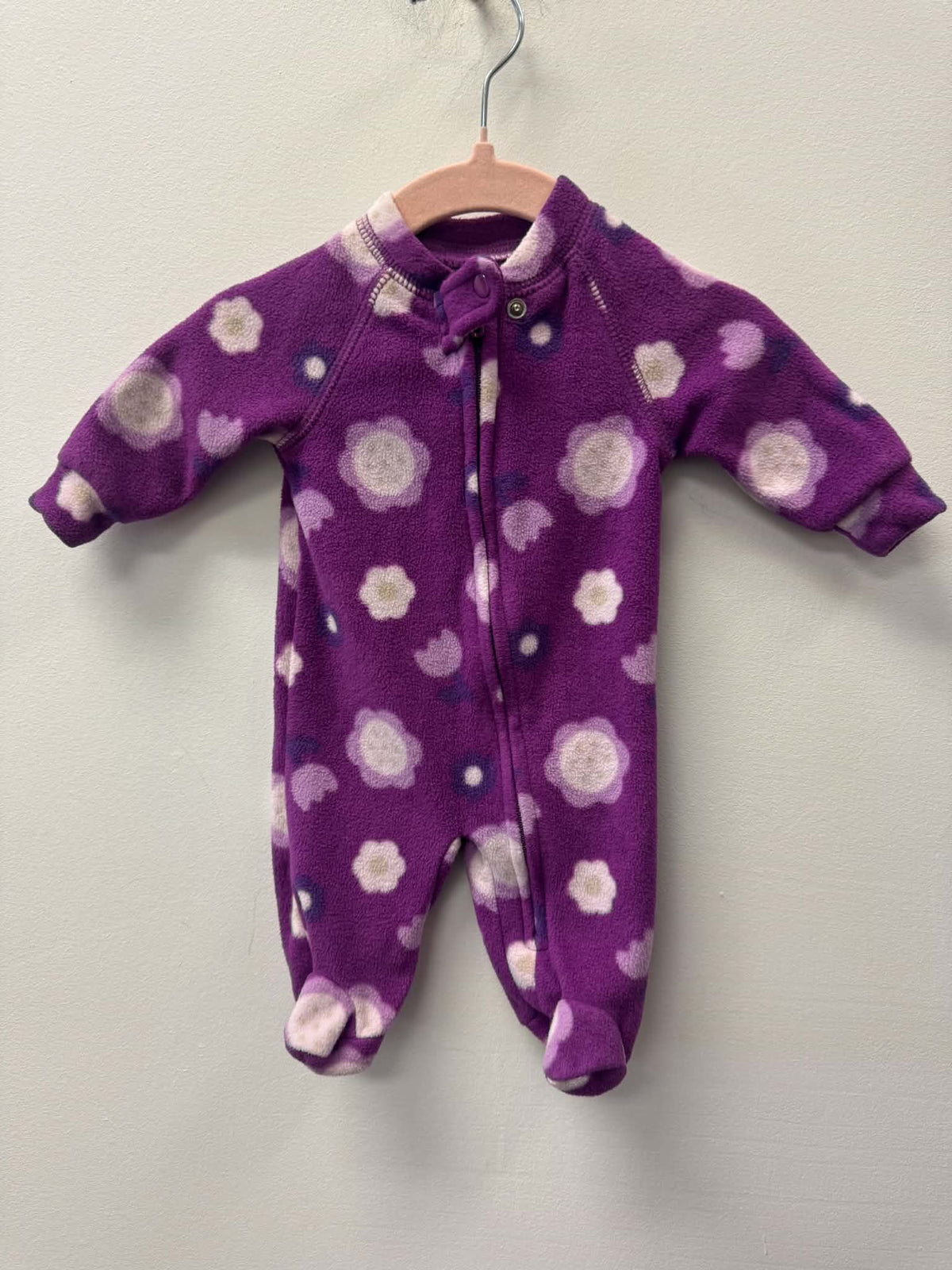 EMMA & JACK FLEECE SLEEPER SIZE NEWBORN