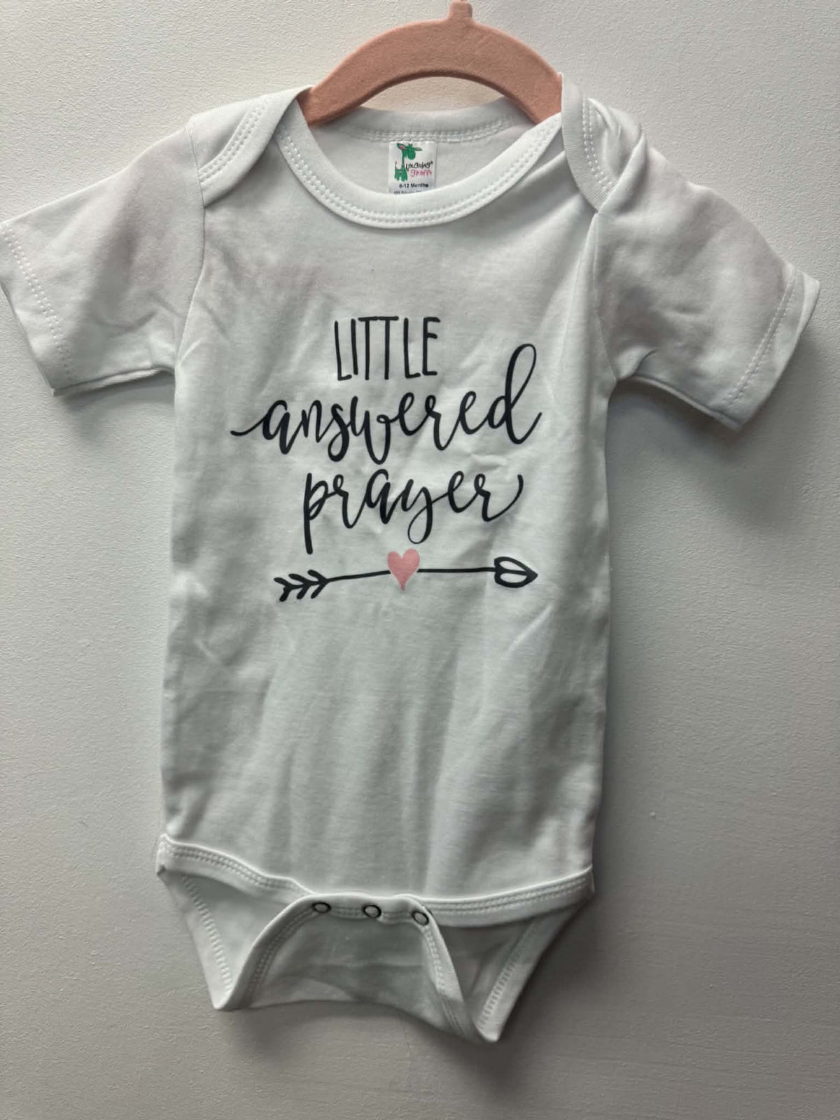 ANSWERED PRAYER ONESIE SIZE 6-12M
