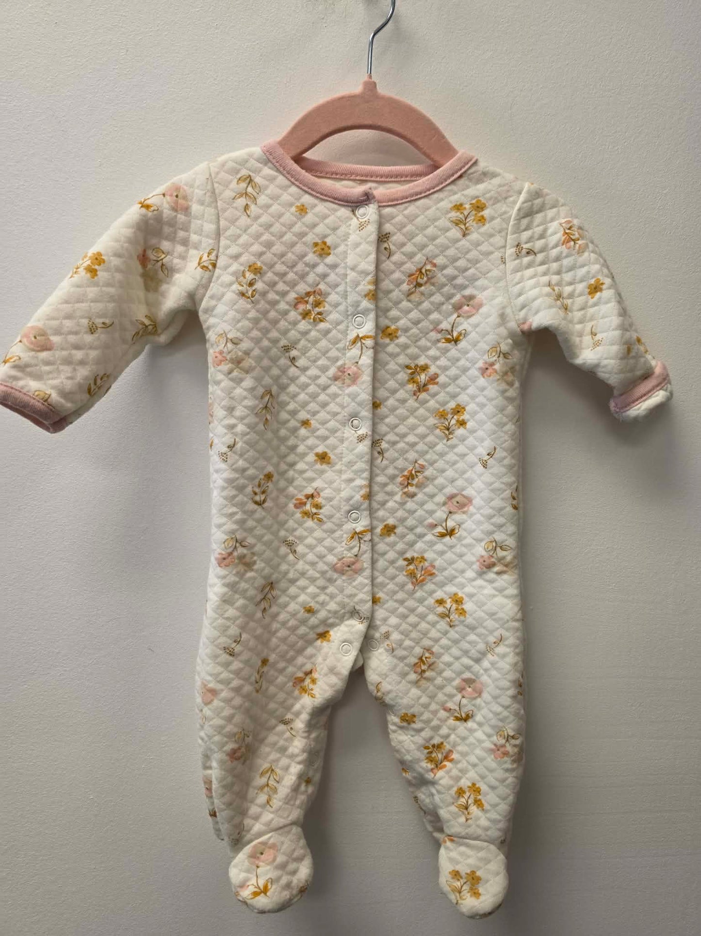KYLE & DENNA QUILTED SLEEPER SIZE 3-6M