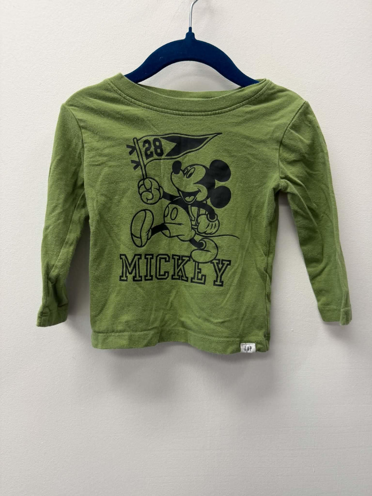 GAP DISNEY MICKEY MOUSE SHIRT SIZE 12-18M