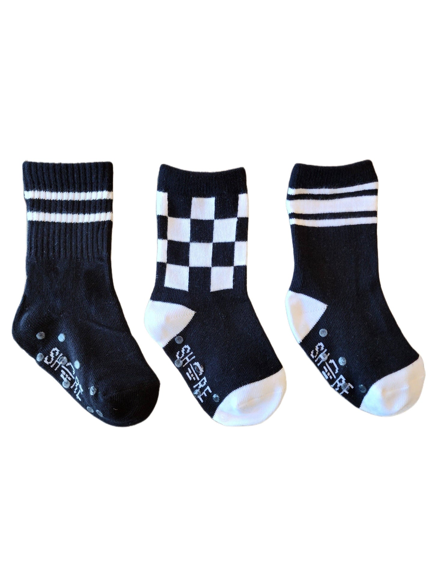 Shore Apparel Black Sock Combo - 3 Pack