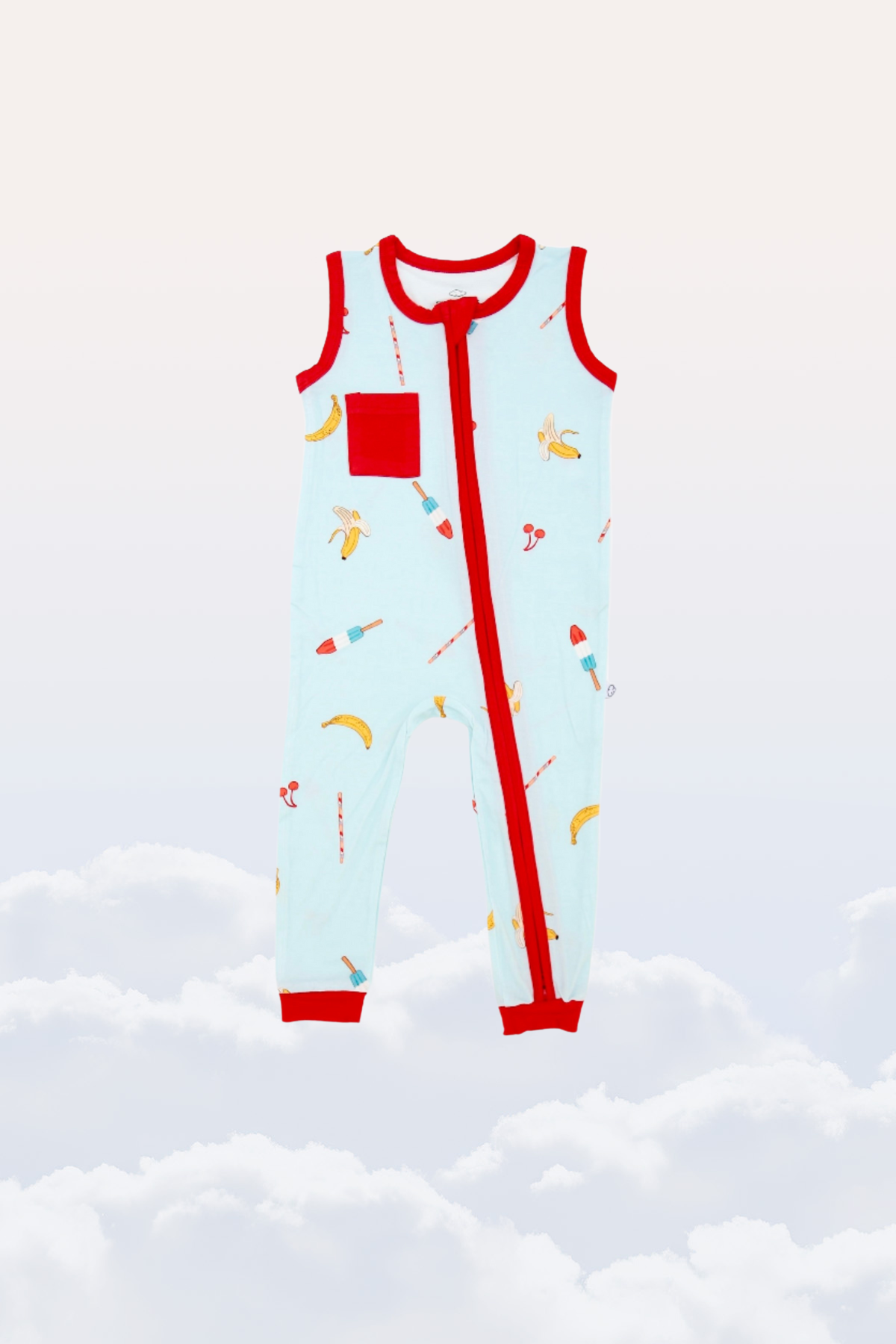 Little Zippers Sleeveless in Banana Split