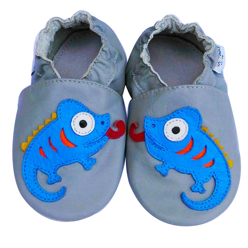 Jinwood Soft Sole toddler Gift Baby Boy Shoe Chameleon
