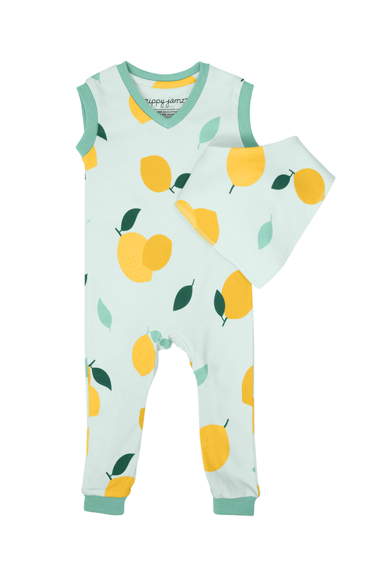 ZippyJamz Pucker Up - Bamboo - Romper