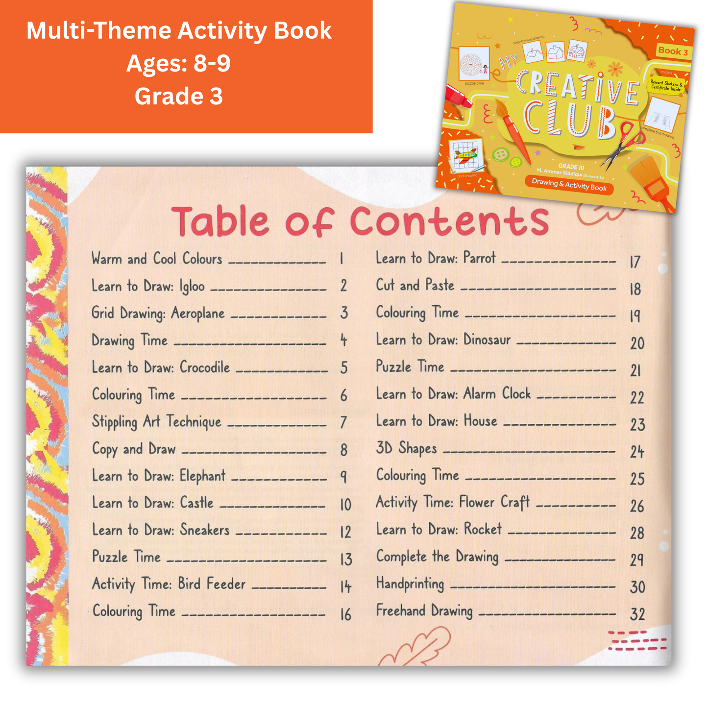 My Creative Club Activity Book GRADE 3