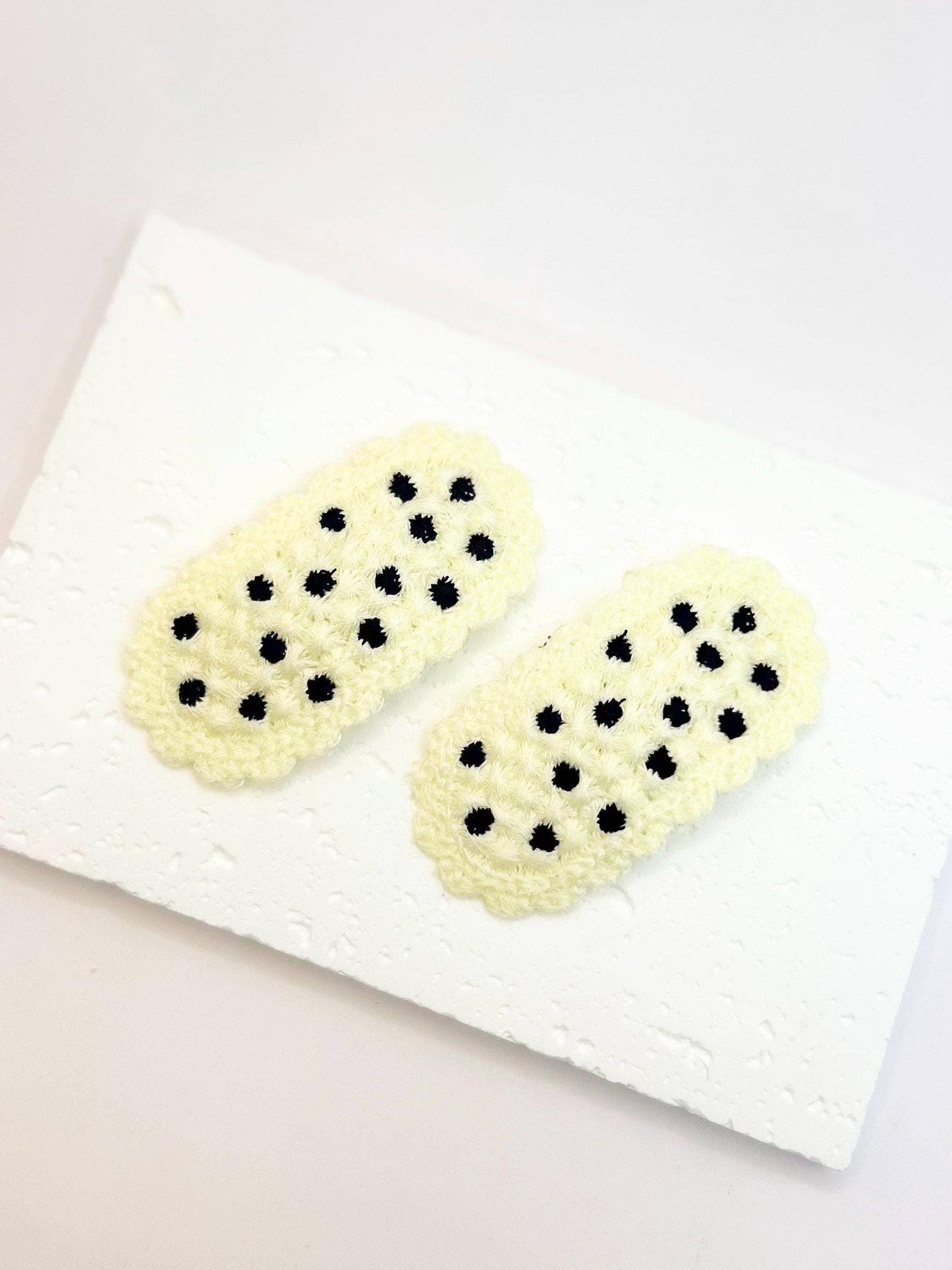 Crochet Hair Barrettes – Colorful & Whimsical Kids' Clips