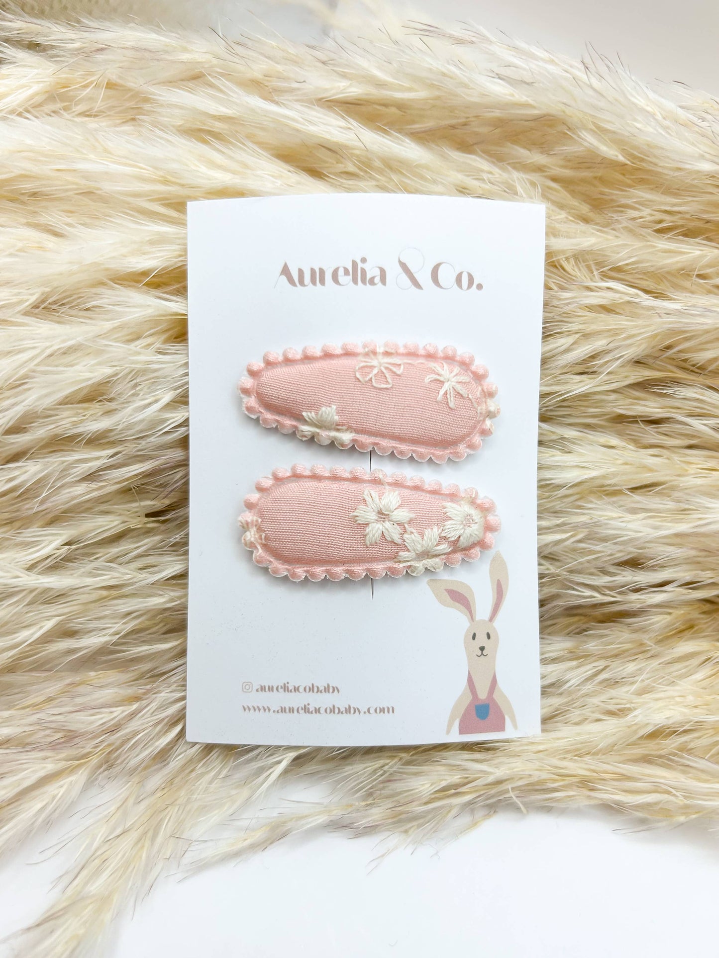 Mini Baby Fabric Hair Barrettes