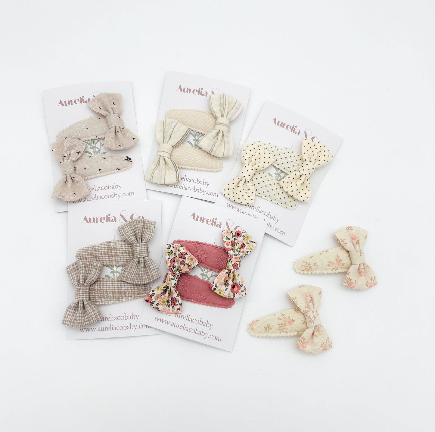 Hair Bow Barrettes for Kids & Toddlers
