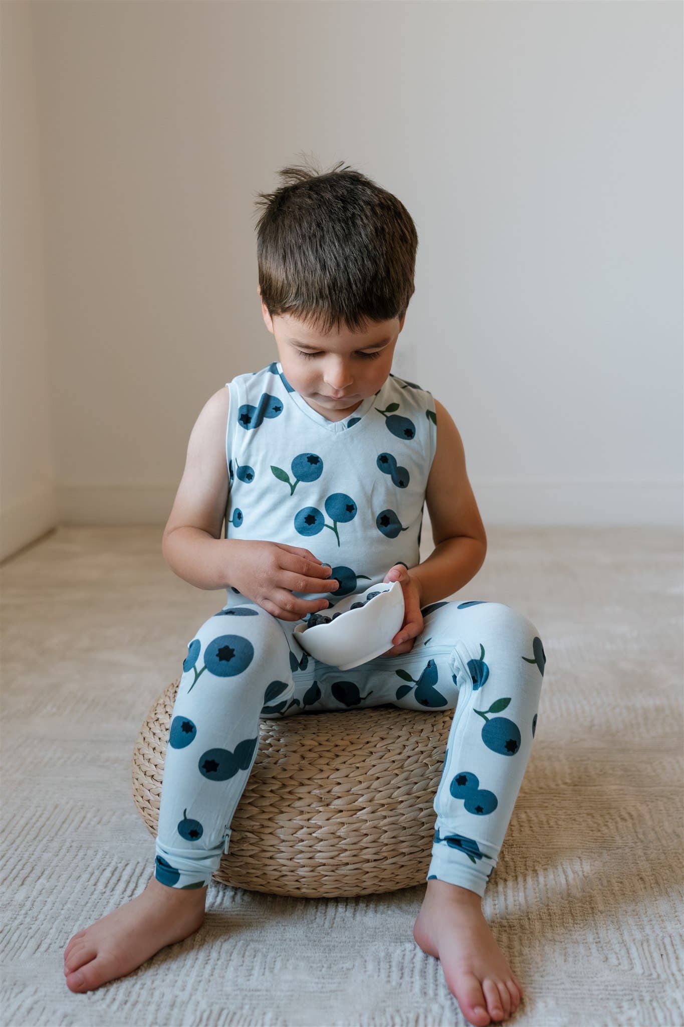 ZippyJamz Freshly Picked - Bamboo - Romper